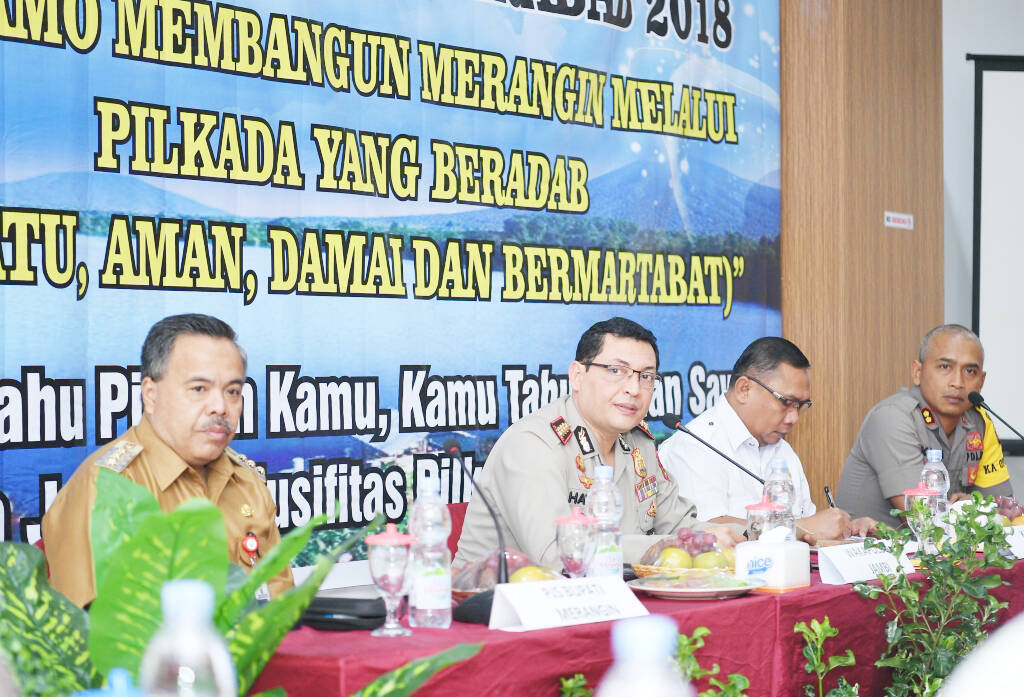 H Husairi Hadiri Dialog Pilkada Beradap 2018