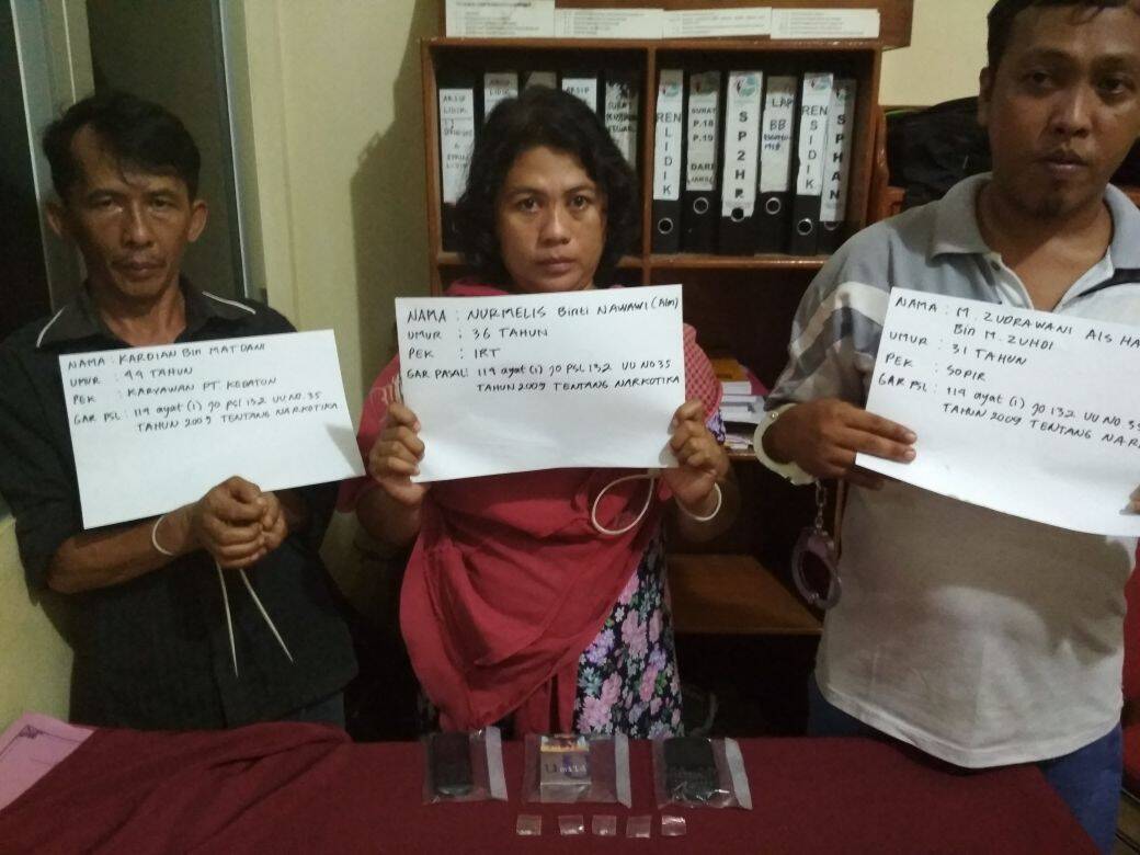 Pengedar Narkoba di Desa Olak Jong Berhasil Diringkus