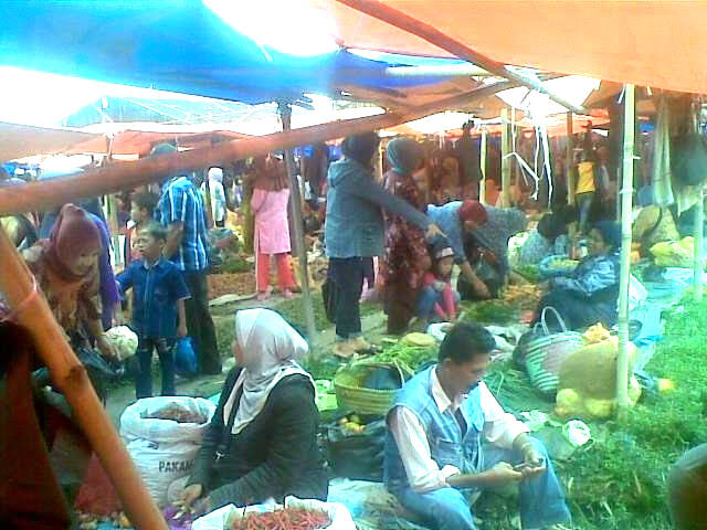 Pasar Tradisonal di Kerinci Menjamur
