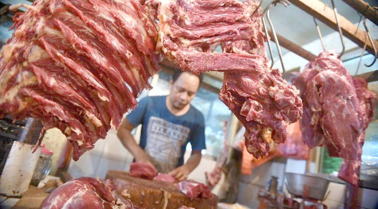 Jelang Puasa Harga Daging Tembus Rp 130 Ribu/Kg