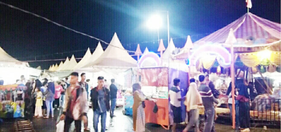 Lapak Pasar Malam Bertarif Rp 290 Ribu