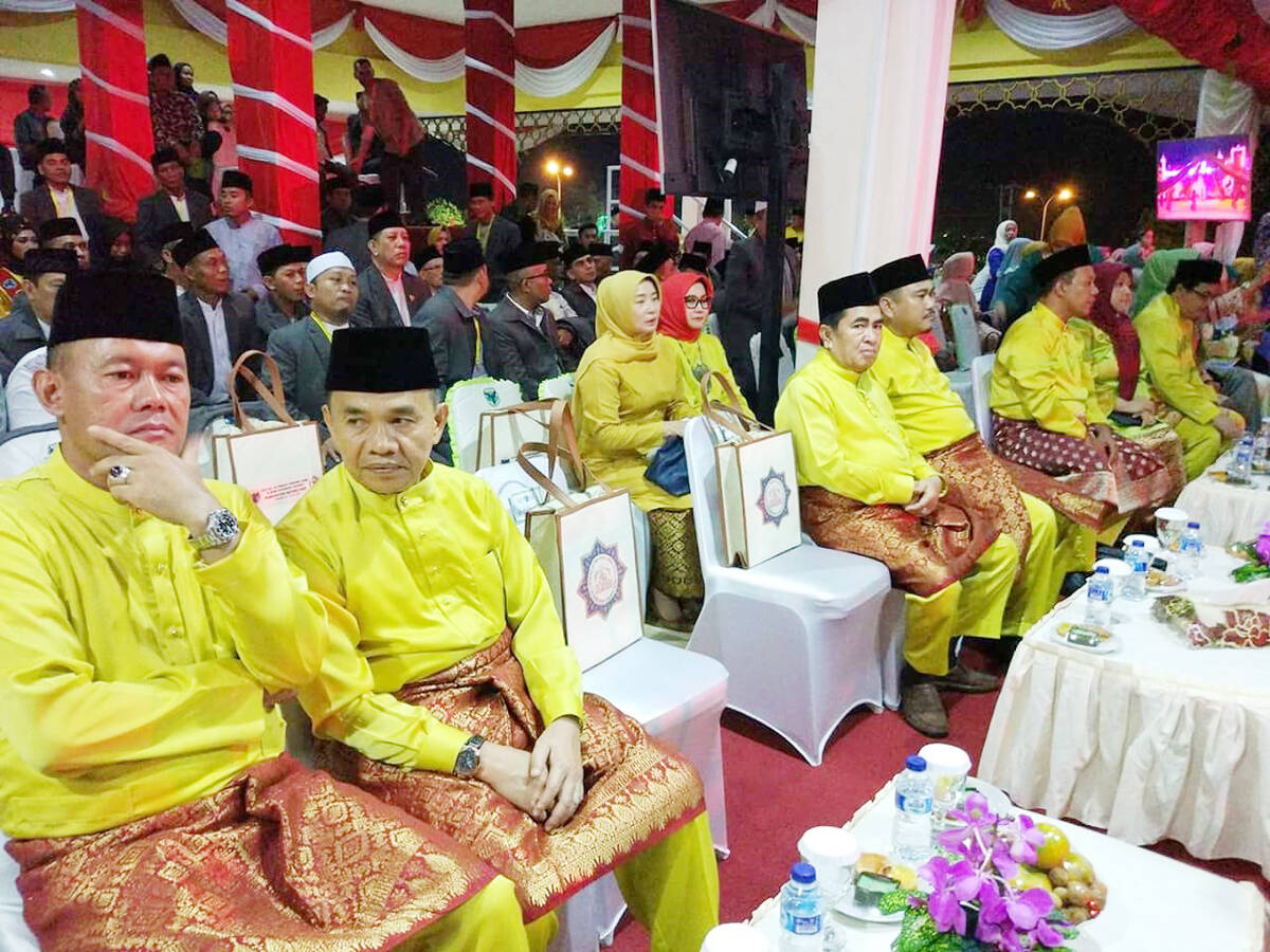 Bupati Kerinci, Hadiri MTQ Ke 48