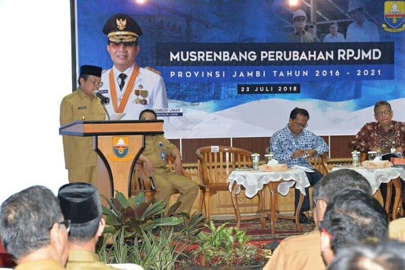 Plt. Gubernur : Perubahan RPJMD Perkuat Perencanaan Pembangunan