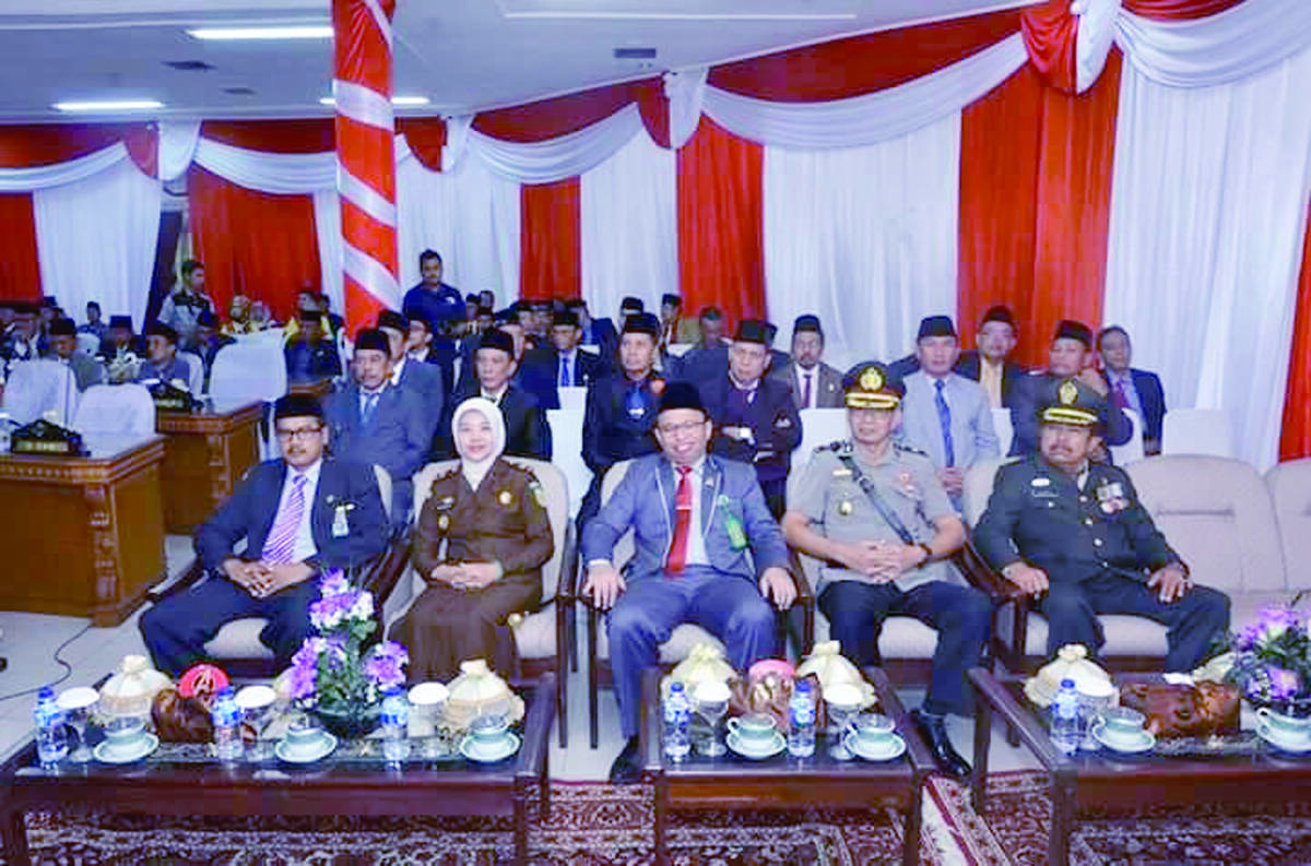 DPRD Batanghari Gelar Paripurna KUA PPAS Tahun Anggaran 2019