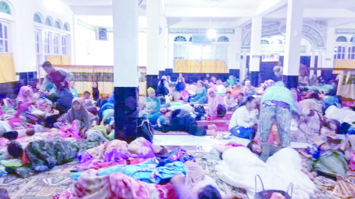 Trauma, Sejumlah Warga Pentagen Masih Ngungsi