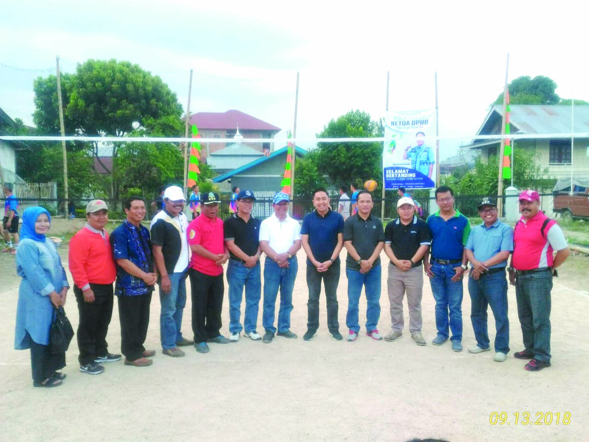 Turnamen Bola Volly, Ketua DPRD Sungaipenuh, Resmi Dibuka