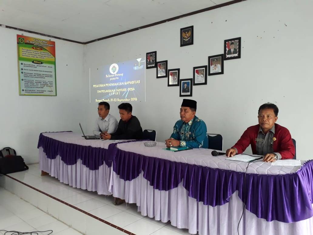 Tingkatkan Kapasitas Desa, Dinas PMD Buka Pelatihan TPID