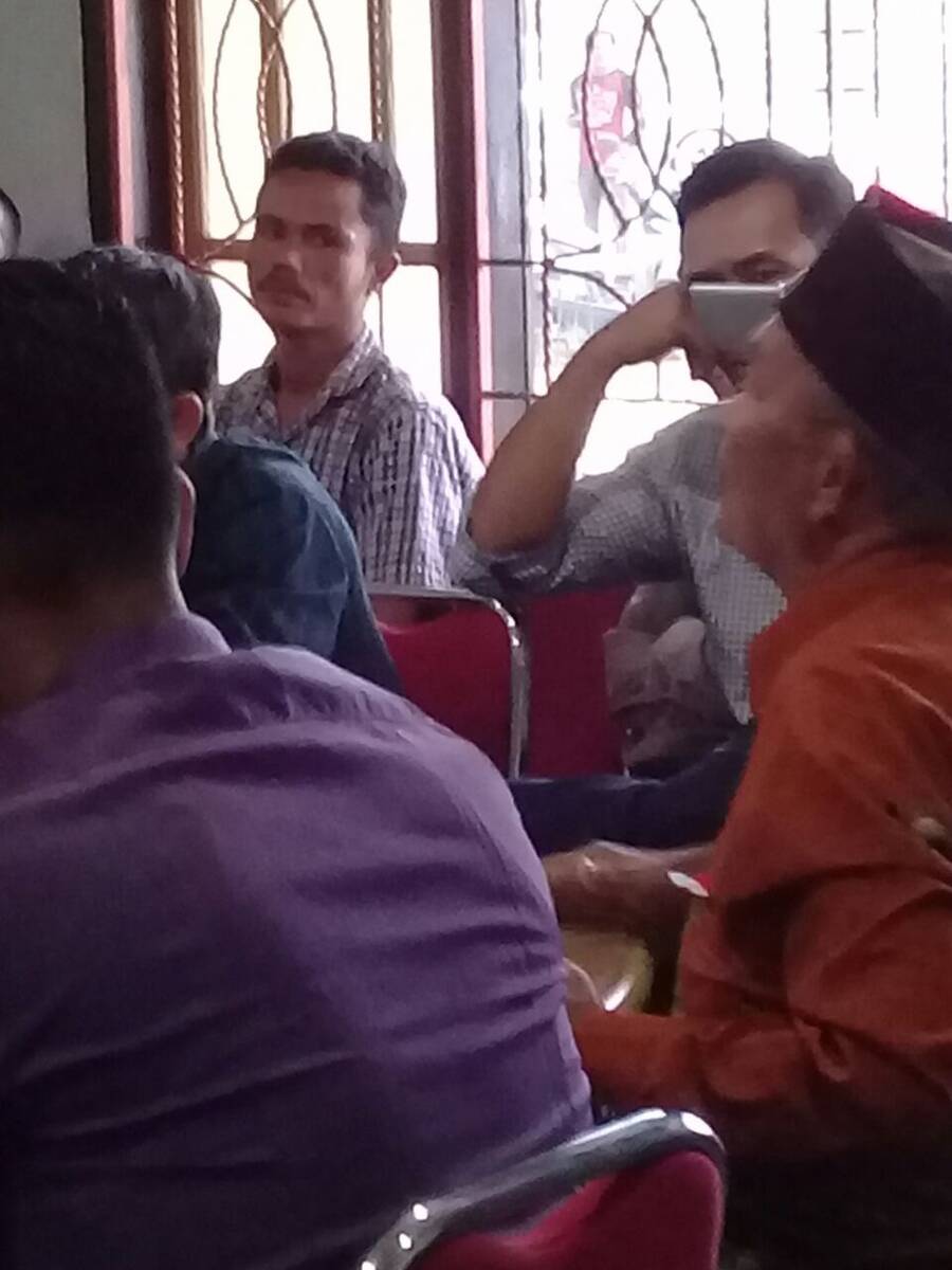 Alot, Tokoh Adat Tambun Arang Bilang Tak Tanggung Jawab Jika Terjadi Sesuatu Dengan Warga