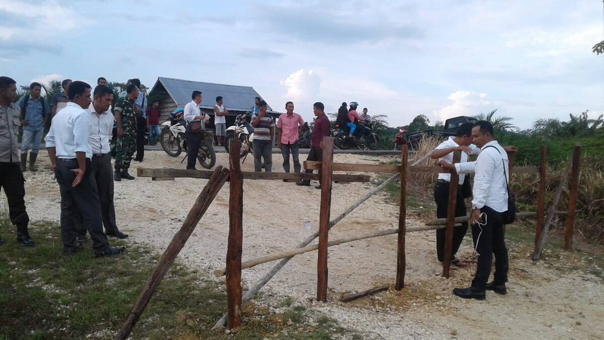 Mantan Kades Portal Jalan PT SAPM