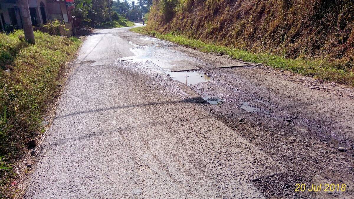 Pekerjaan Jalan Nasional Di Kerinci, Diduga Asal-Asalan
