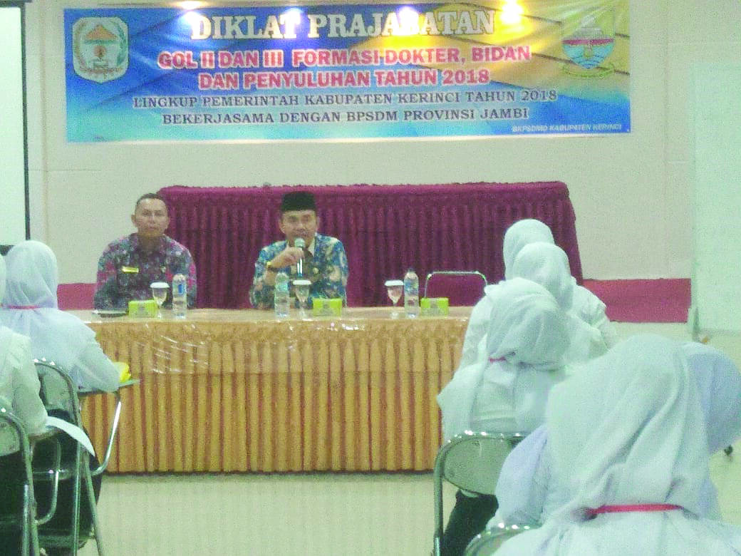 BKPSDM Kerinci, Terus Tingkatkan Disiplin dan Kinerja