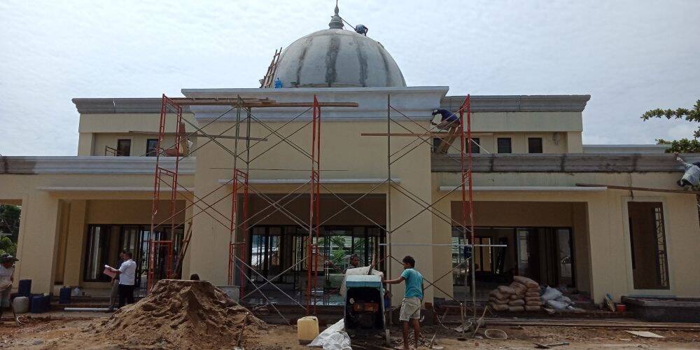Progress Proyek Fisik Sarolangun Mendekati 90 Persen