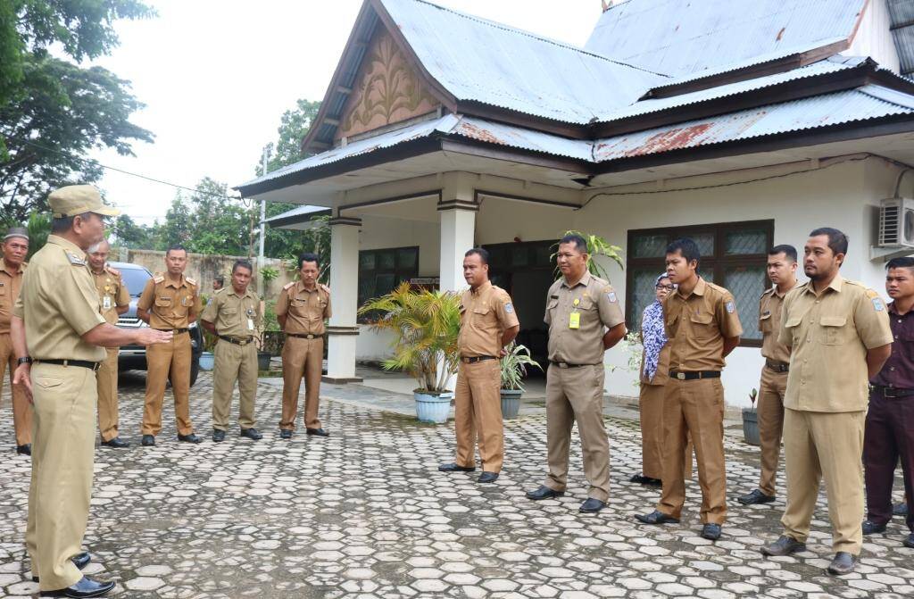 Wabup Merangin Apel di Dinas Pariwisata