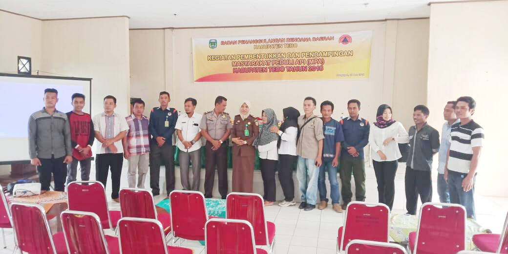 BPBD Tebo Telah Bentuk Pendampingan MPA di Sembilan Kecamatan
