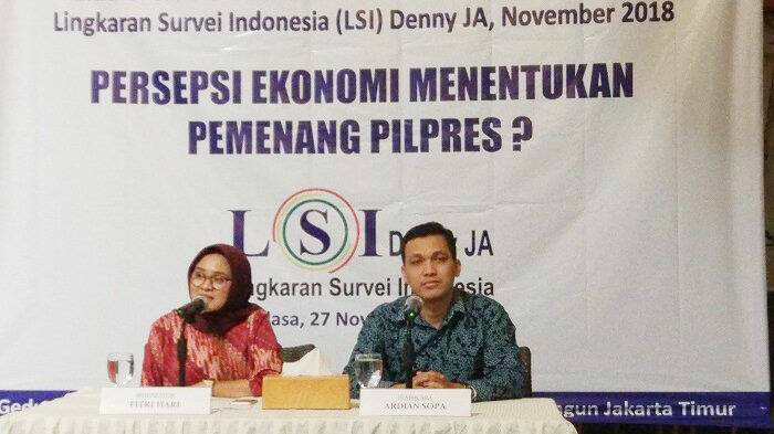 LSI: Elektabilitas Jokowi/Ma’ruf Masih Unggul