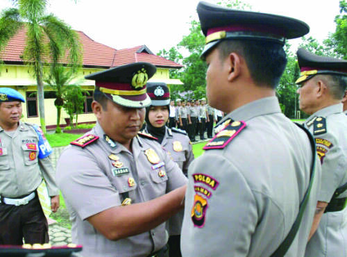 Dua Pejabat Tinggi Polres Sarolangun Dimutasi