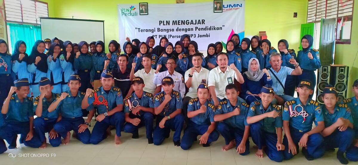 PLN ULP Muara Sabak Sosialisasikan Program PLN Mengajar