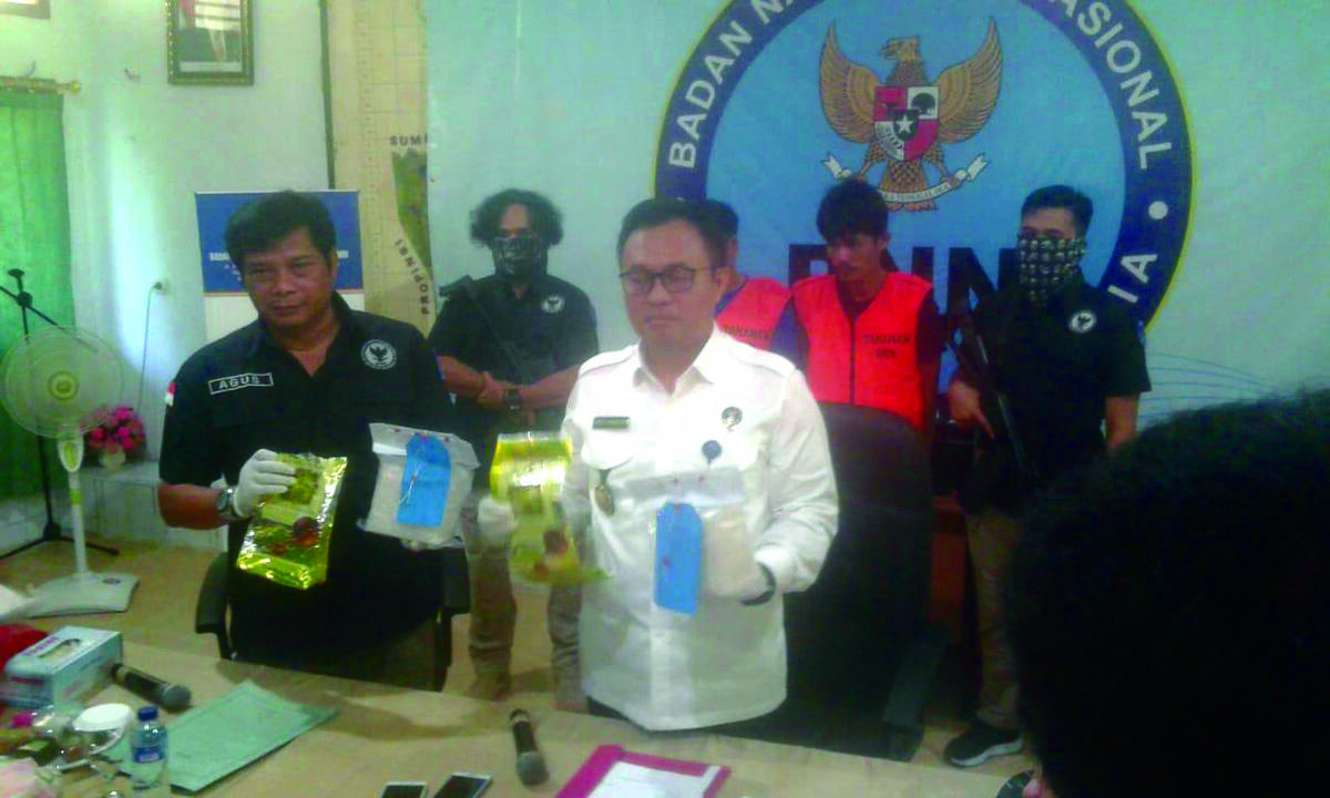 BNNP Jambi Blender Sabu Seberat 2 Kg