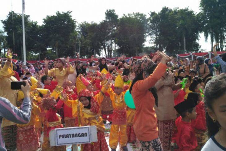 4.000 Siswa Paud Pecahkan RekorTari Zapin