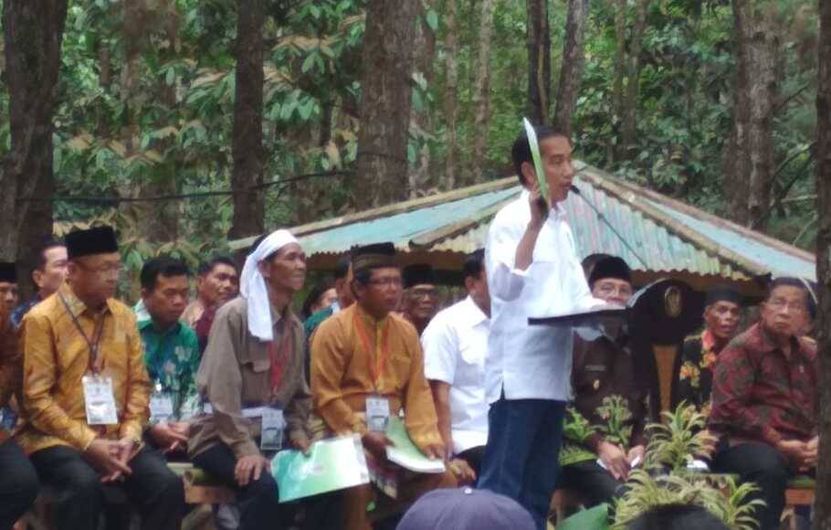 SAD Batin Sembilan Terima Sk Pengakuan Perhutanan Sosial