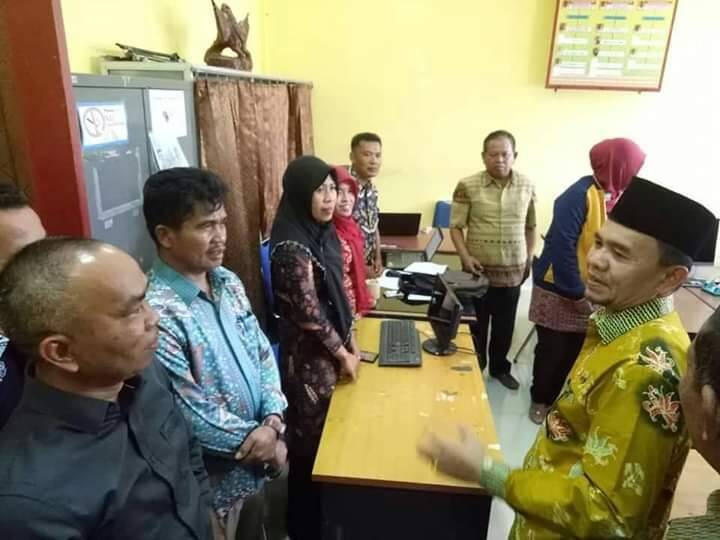 Bupati dan Sekda Kerinci, Sidak Apel Sore ASN