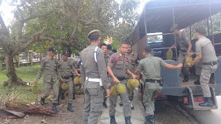 Satpol PP Sarolangun Razia PKL