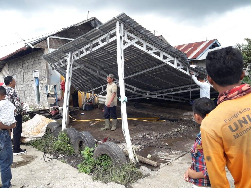 Lagi, Kayu Aro di Terjang Puting Beliung