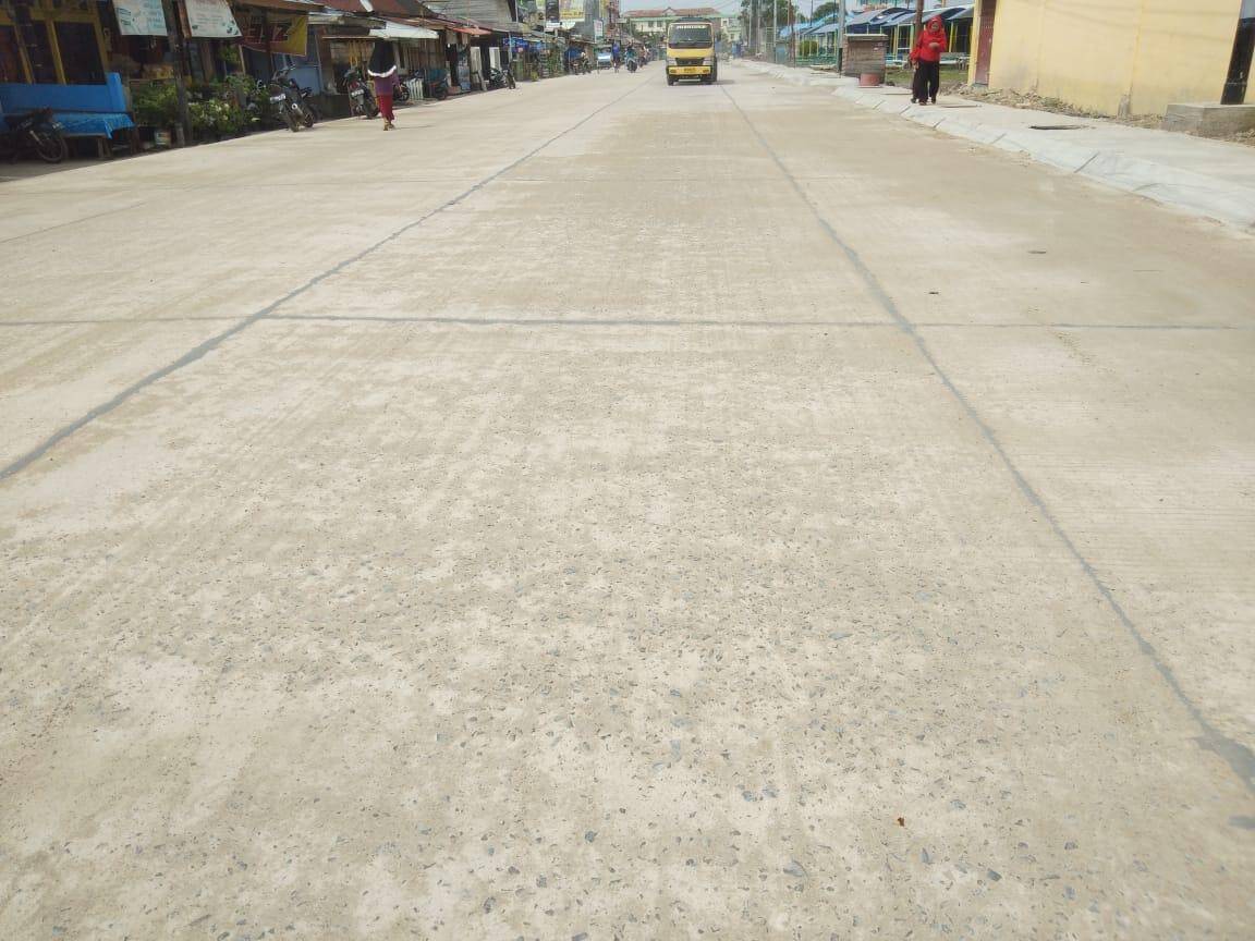 Mutu Beton Proyek Jalan Rigit Beton Patunas Diragukan
