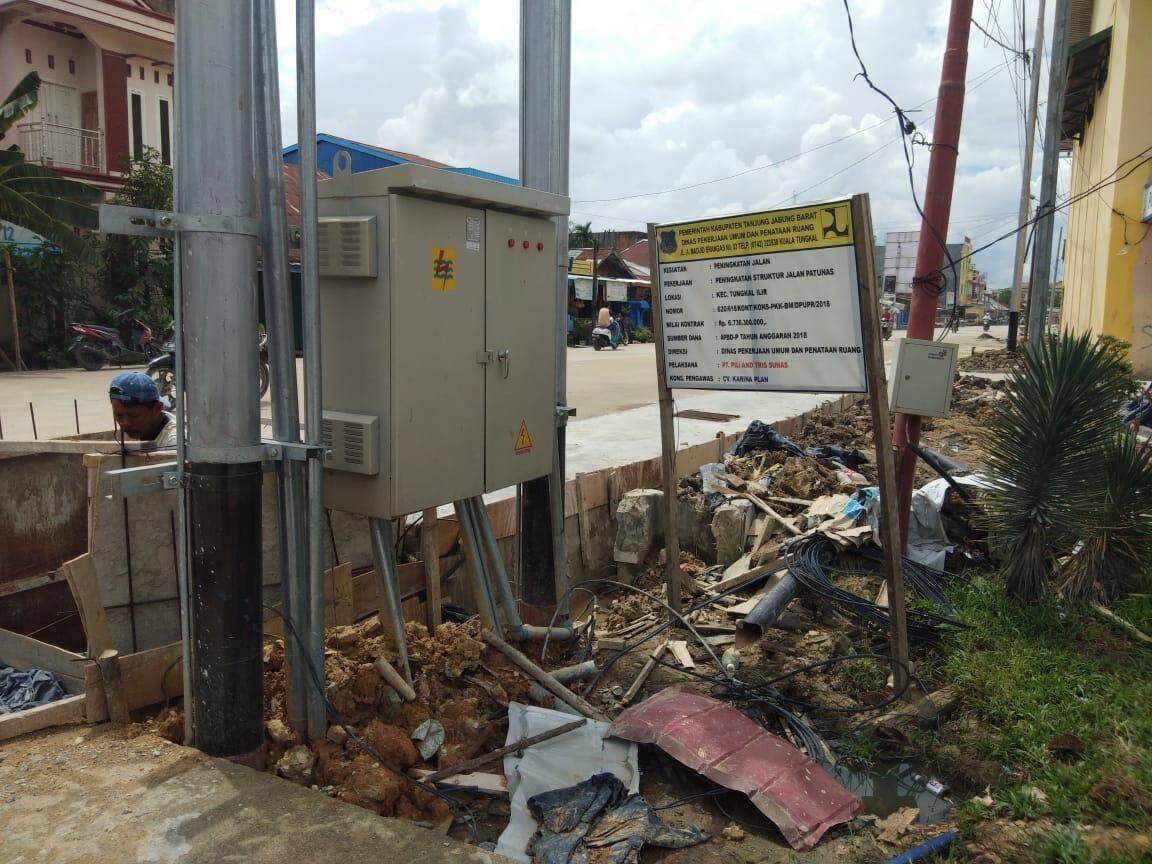 Kabid Bina Marga “Menghilang”, Proyek Jalan Patunas Nyaris Cair 100 Persen