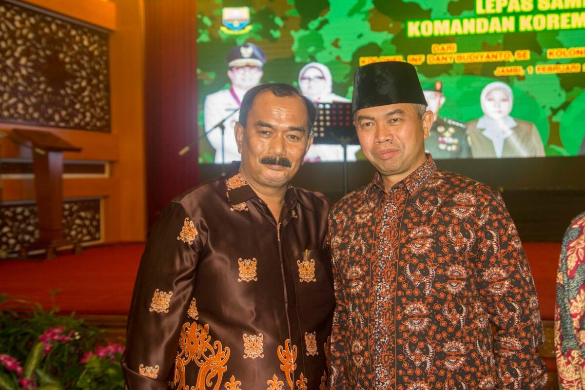 Acara Lepas Sambut Komandan Korem 042/Gapu