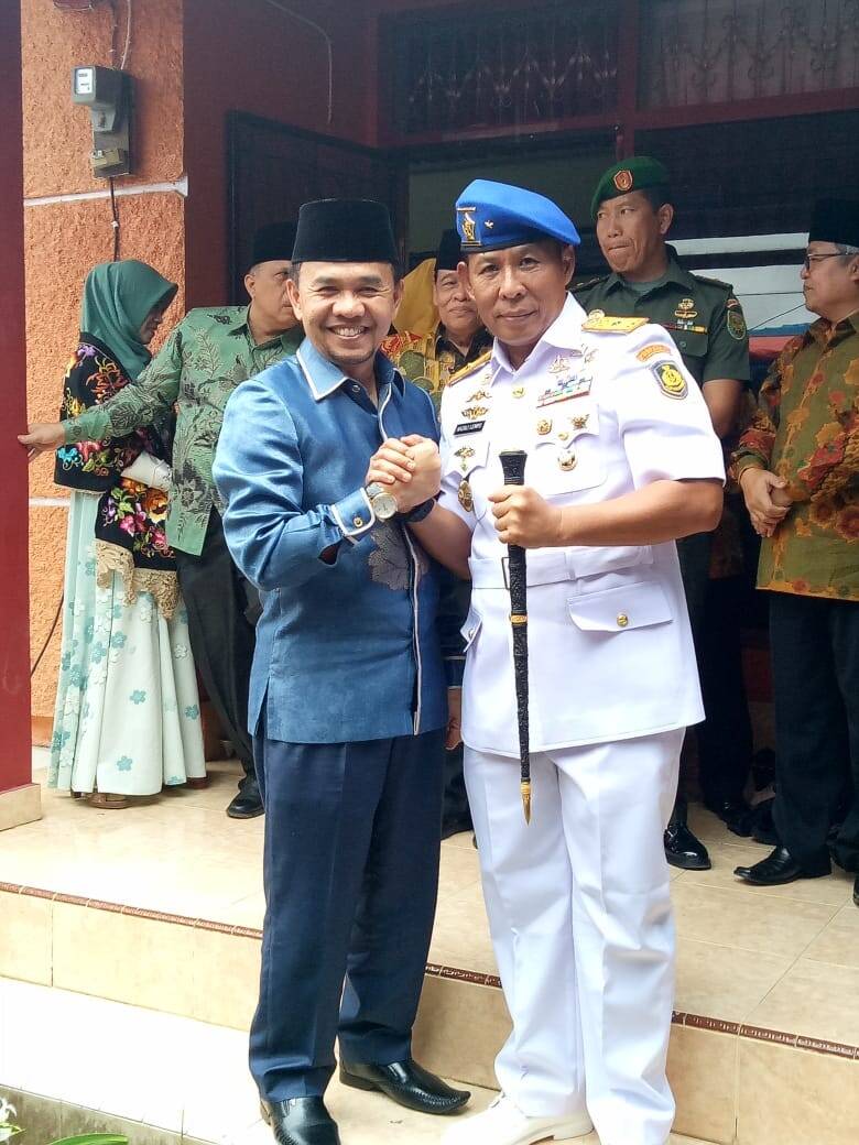 Bupati Hadiri Syukuran Laksamana Pertama Nazali Lempo, Pulang Kampung