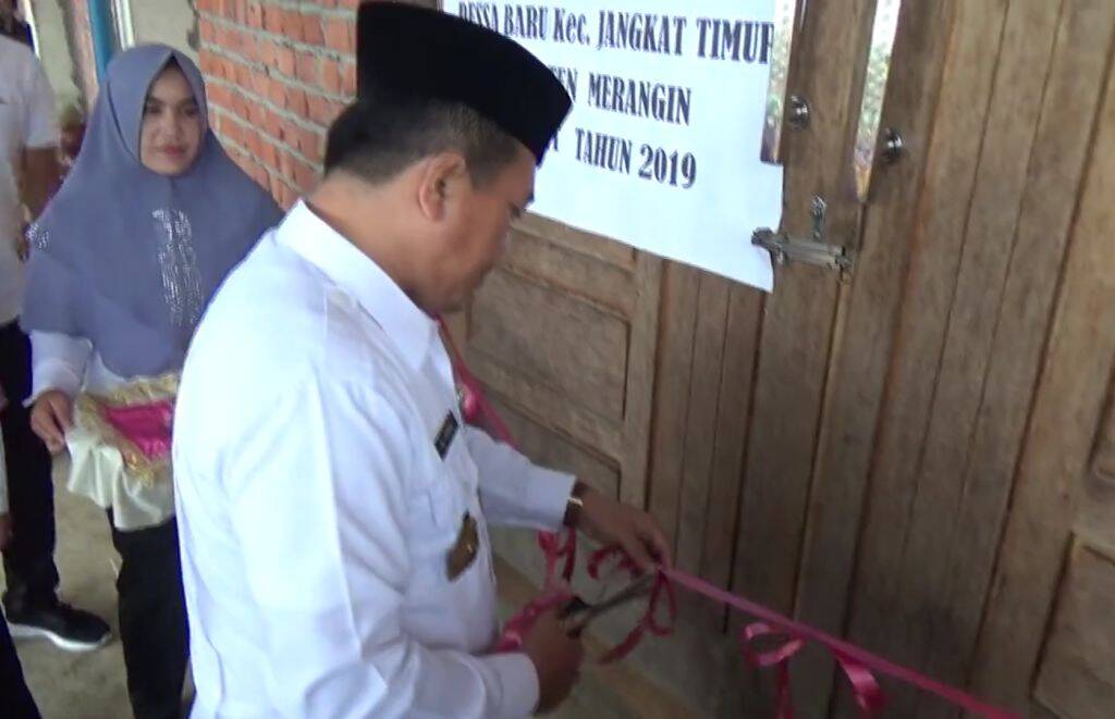 Bupati Resmikan Masjid Nurul Ikhlas di Jangkat Timur