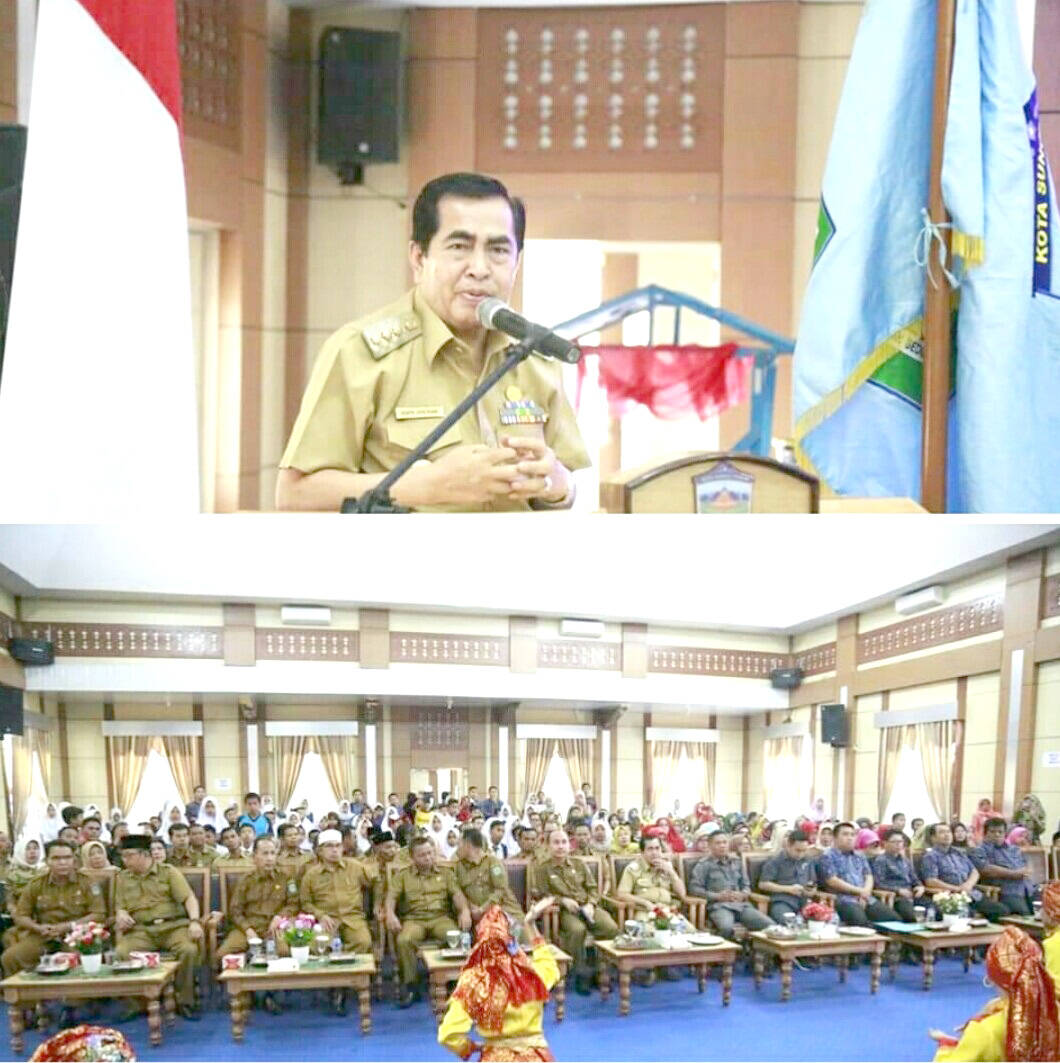 Walikota Buka Lomba OSN, O2SN, FLS2N, LCC dan GSI Tingkat SD/MI dan SMP/MTS.