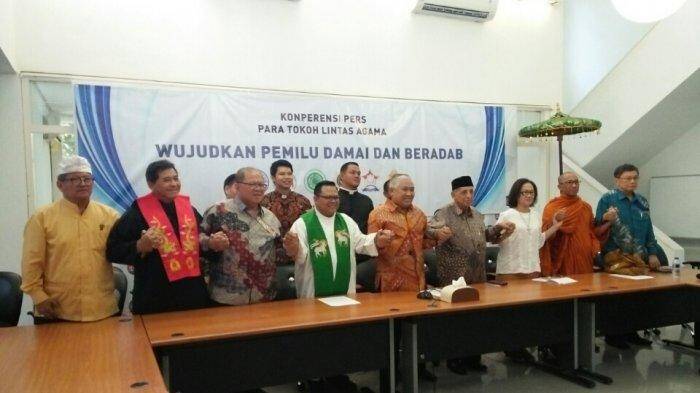 Tokoh Lintas Agama Serukan Pemilu Damai