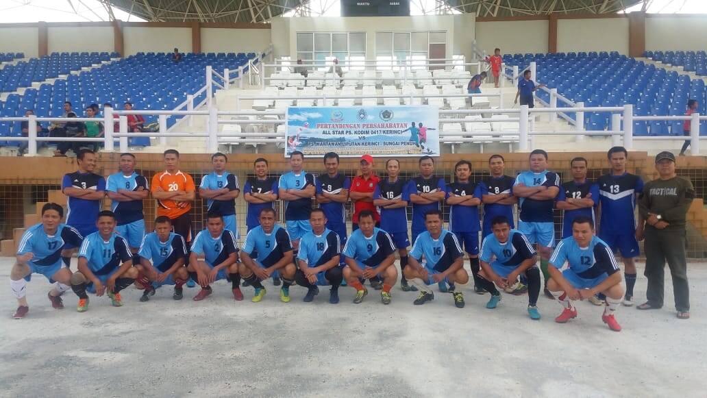 Ajang TMMD ke-104, Wartawan Tumbangkan Kodim 0417 Kerinci 2-1