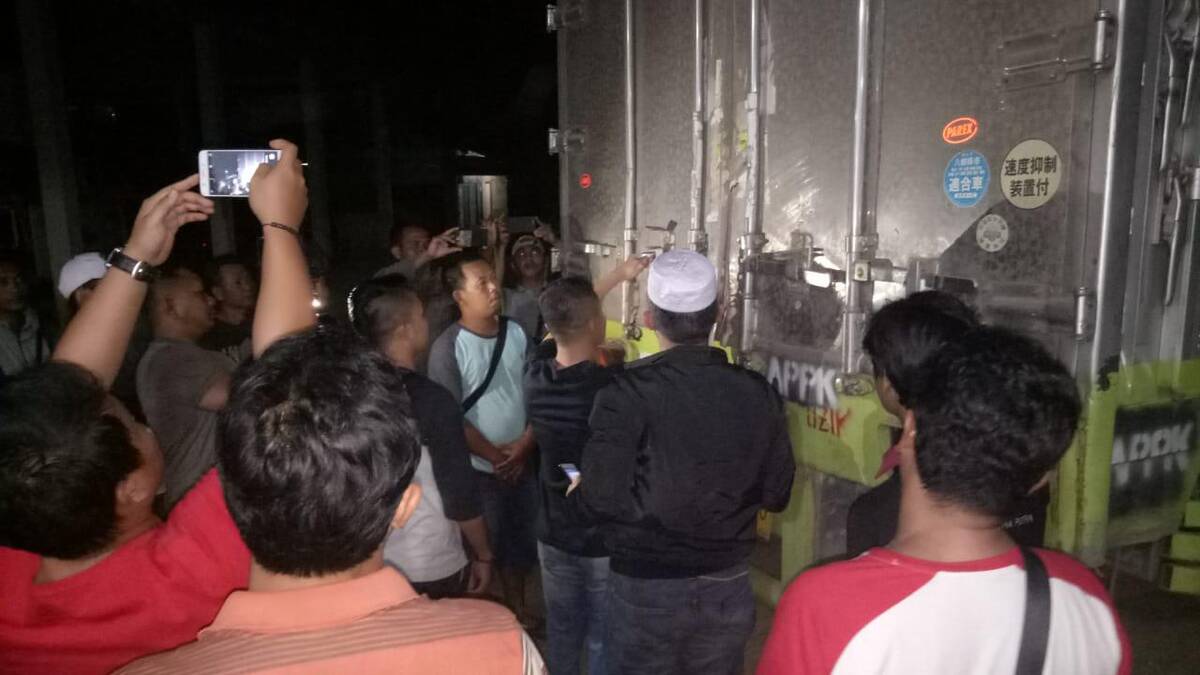 725.736 Lembar Susu Tiba di KPU Tanjabtim