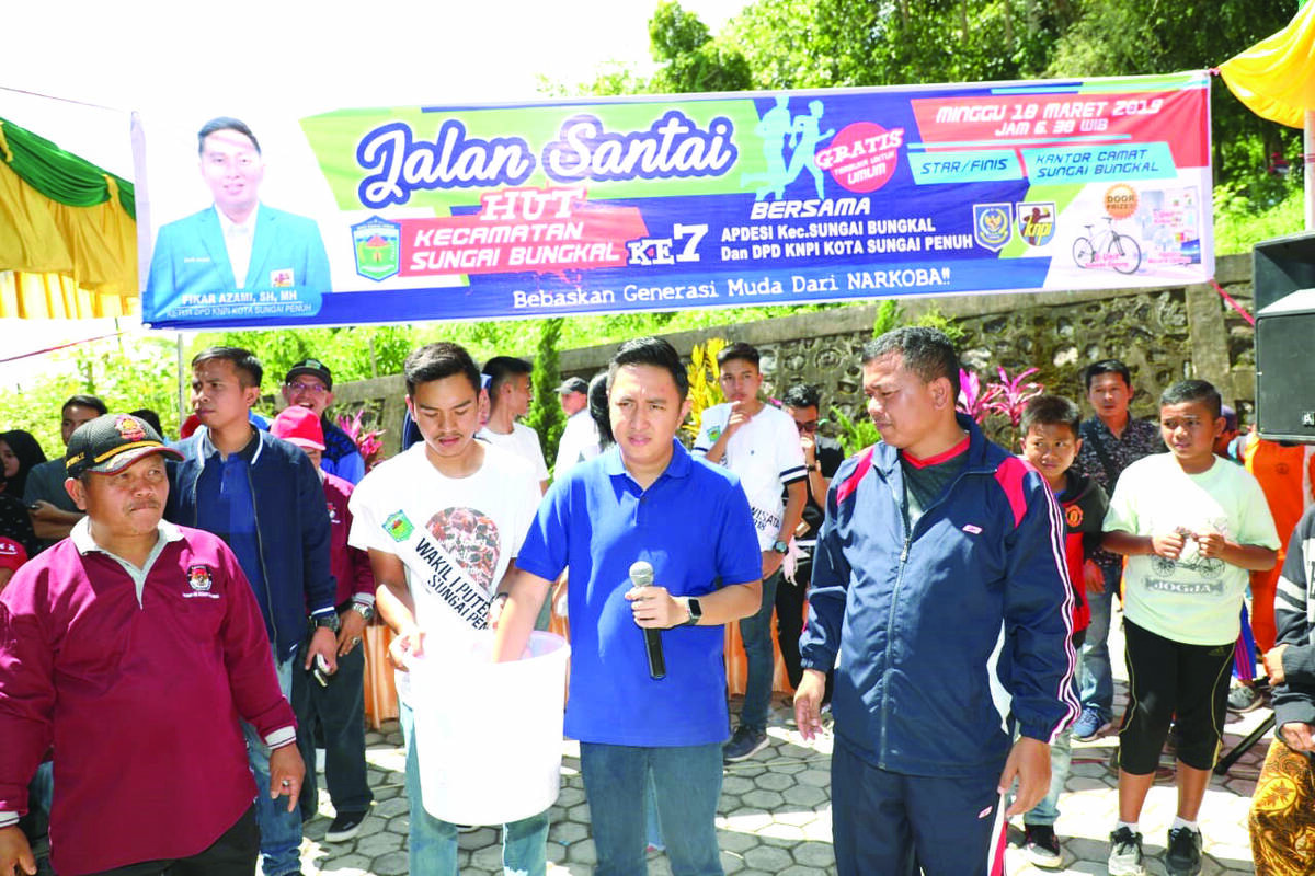 Ketua DPRD Hadiri HUT Ke-7 Sungai Bungkal, Bersama Ribuan Masyarakat