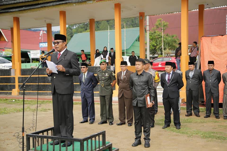 Sekda Munasri Pimpim Upacara HAB Ke 73