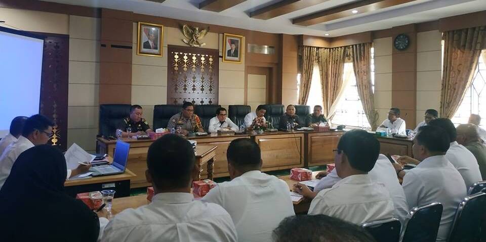 Pemkot-Forkompimda Gelar Rapat Koordinasi