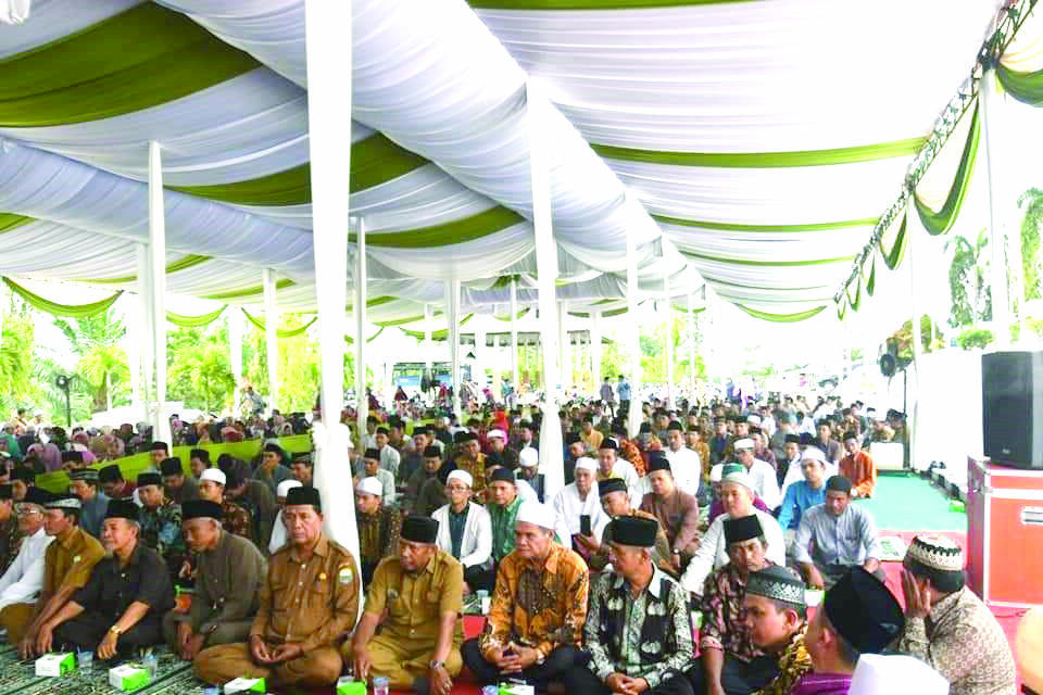 Pemkab Muaro Jambi Gelar Tablig Akbar dan Isra Mi’raj Bersama Warga