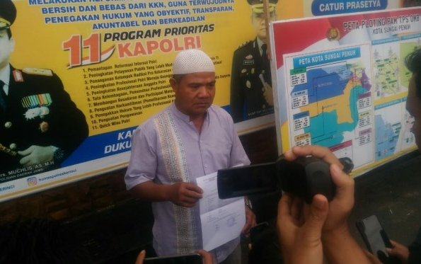Gusnaidi Polisikan Wakil Walikota Sungaipenuh