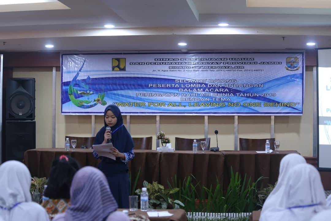 Dalam Rangka Hari Air Dunia, PUPR Provinsi Jambi Gelar Lomba Puisi dan Menggambar