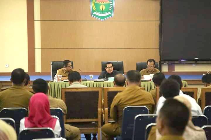 Dorong Percepatan Proses Pembangunan, Wako Kumpulkan Kepala SKPD