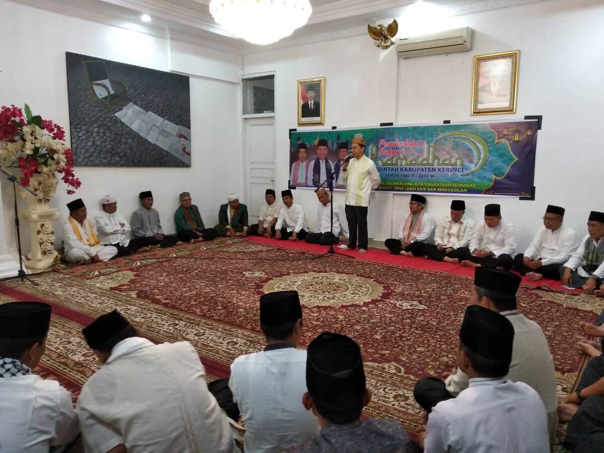 Bupati Kerinci Programkan Rumah Tahfiz Setiap Kecamatan