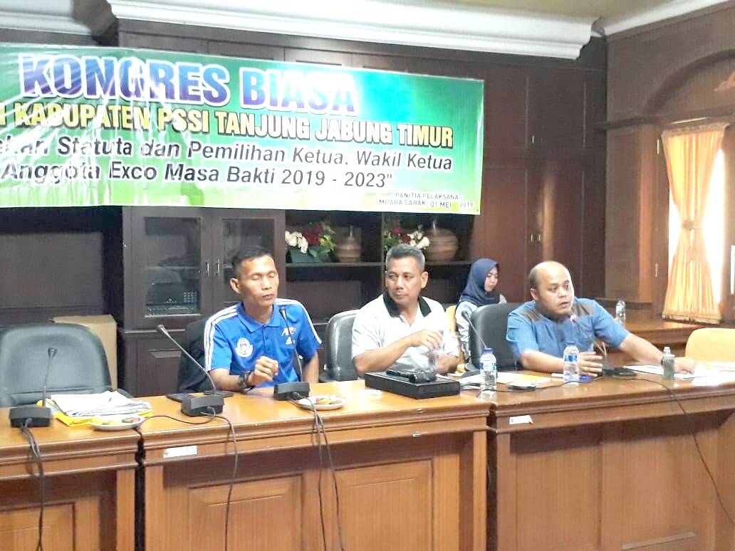 Terpilih Secara Aklamasi, Robby Nahliyansyah Pimpin PSSI Tanjabtim