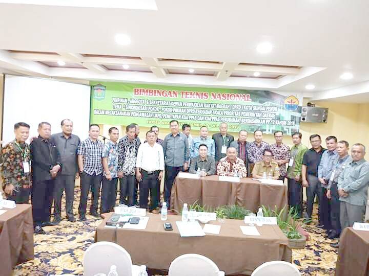 Dewan Kota Sungaipenuh Ikuti Bimtek Nasional