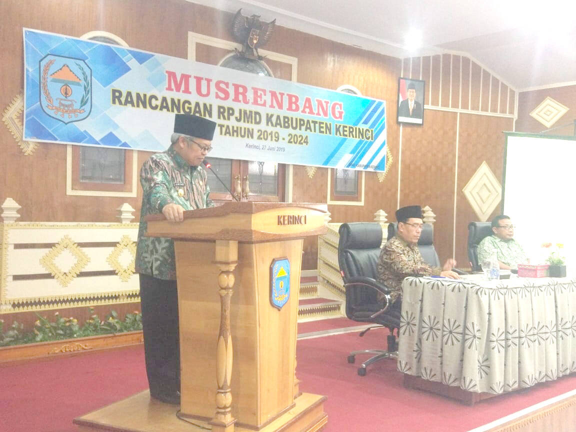 Wabup Buka Musrenbang RPJMD 2019-2024