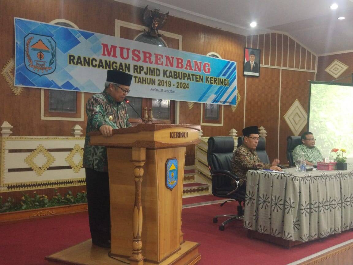 Wabup Buka Musrenbang RPJMD 2019-2024