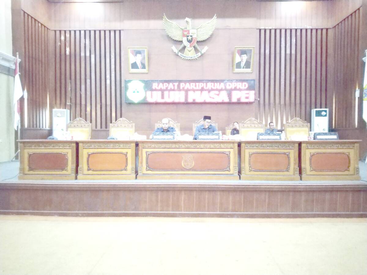 DPRD Tanjabtim Gelar Paripurna