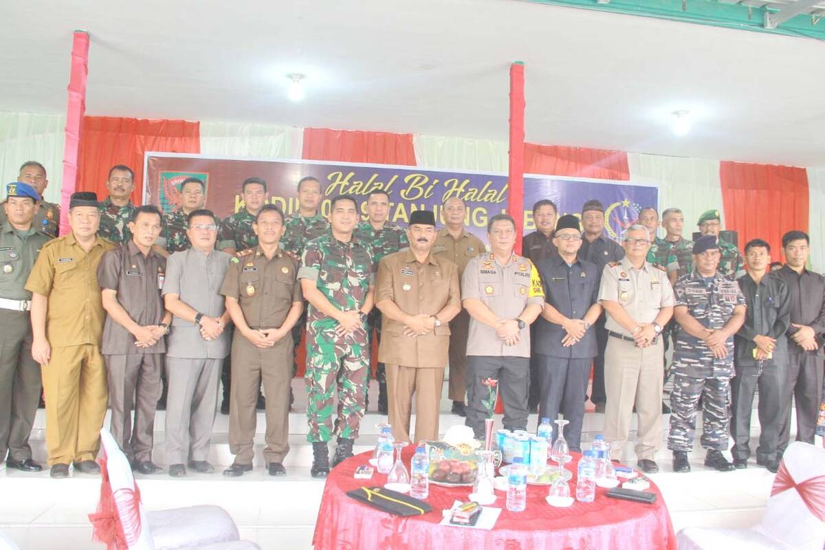 Dandim 0419 Gelar Halal Bihalal
